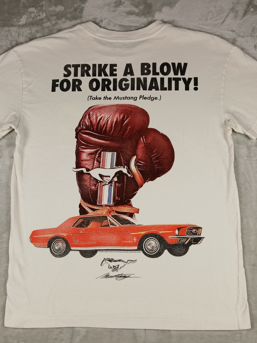Abercrombie & Fitch Ford Mustang T Shirt L Men's Pocket